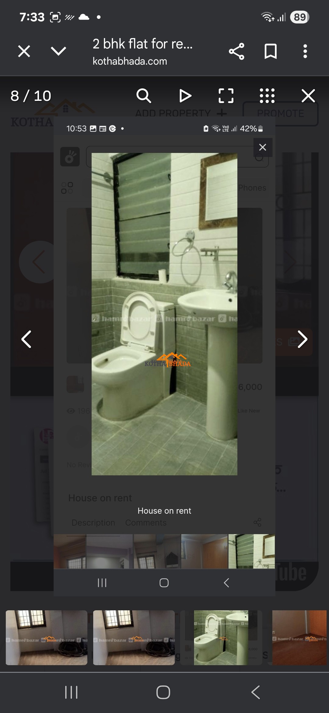 Flat on Hattiban (near micro park)